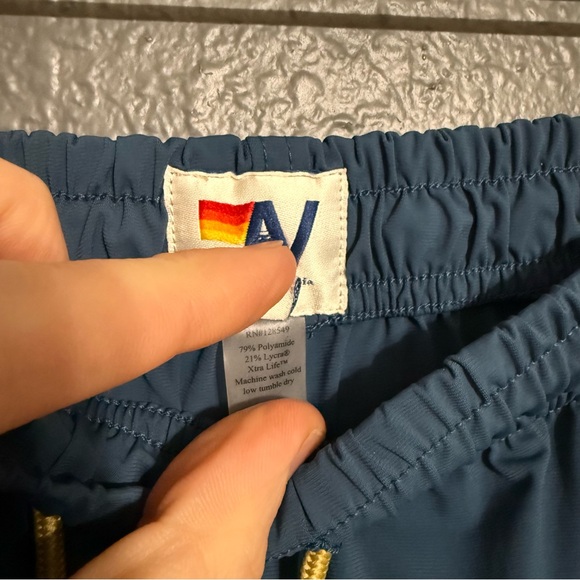 Aviator Nation 5 Stripe Flex Shorts Size 32 - Picture 5 of 7